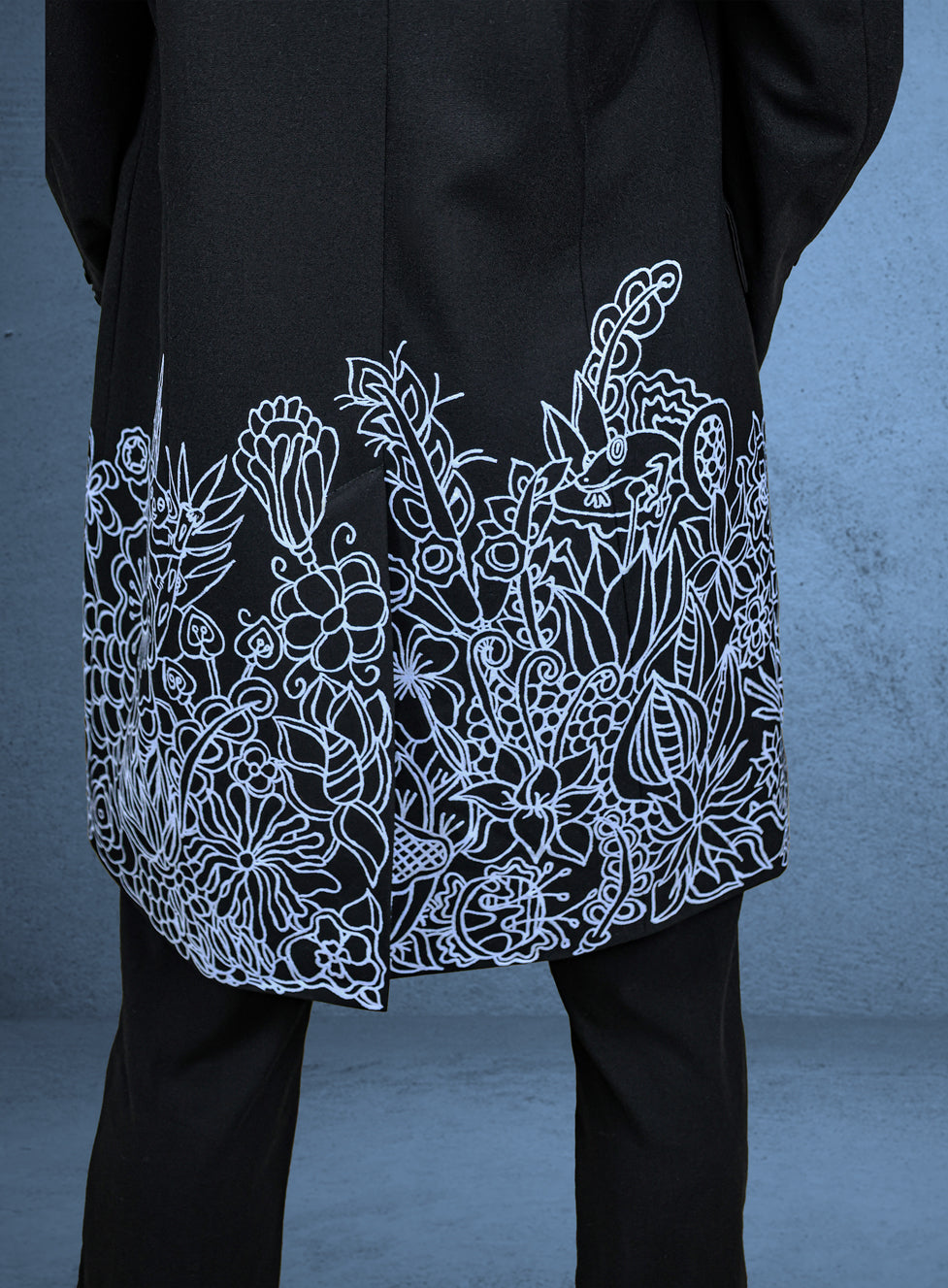 Pièce unique Unisexe Veste Renaissance CHAGA Paris - Motif Jungle