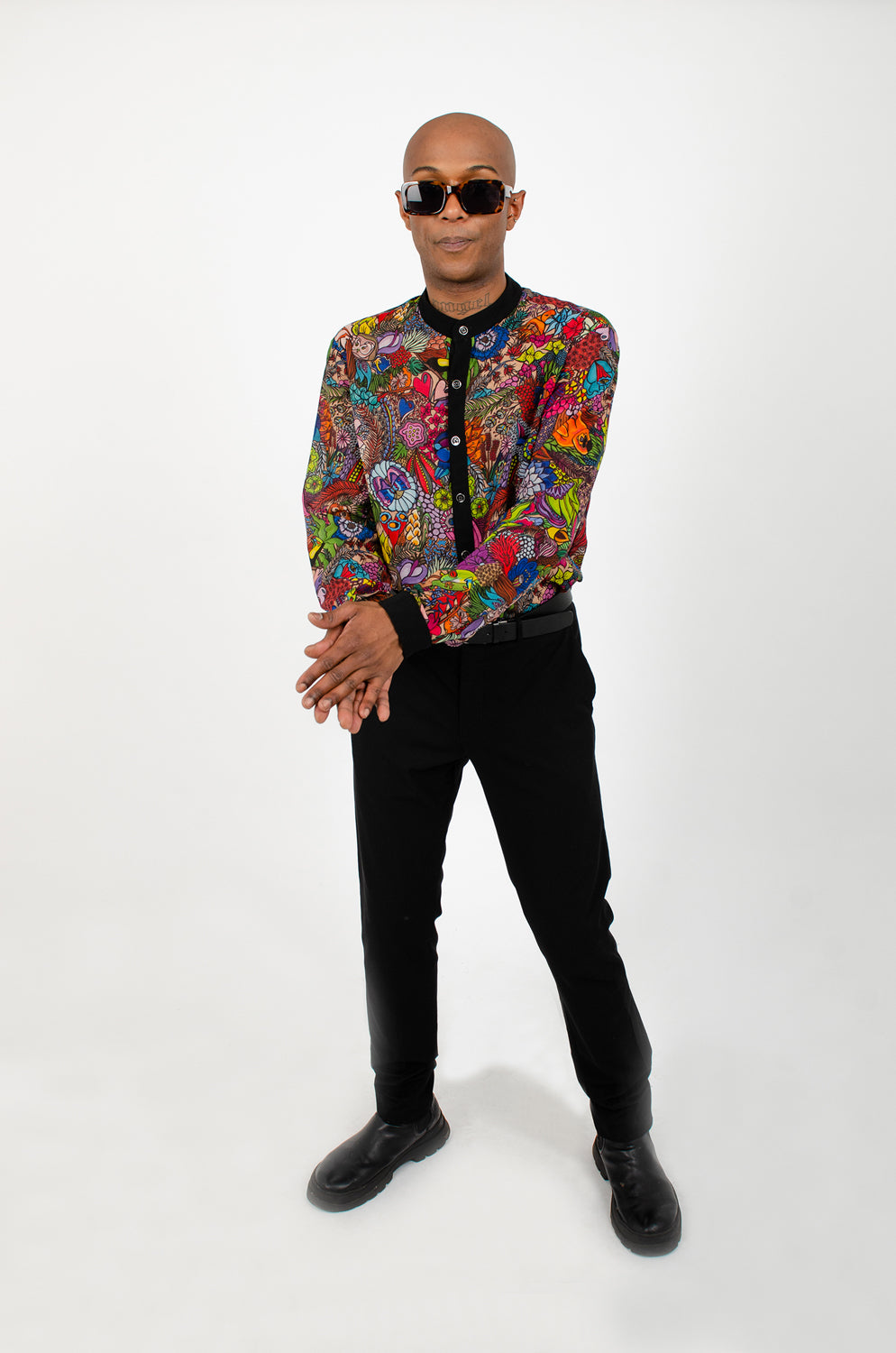 Chemise Motif Homme Chemise Homme En Voile Léger CHAGA