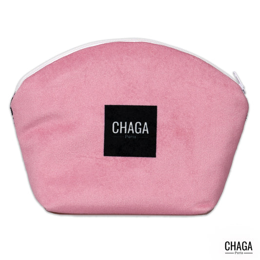 Pochette XS en velours CHAGA Paris - Motif Masque